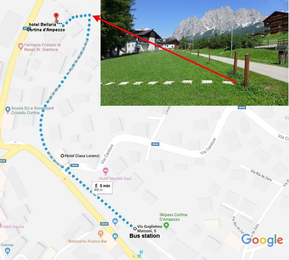 Hotel Bellaria - Cortina dʼAmpezzo Eksteriør bilde